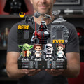 Personalized Best Dad Ever Acrylic Plaque Gift for Movie Fans Acrylic Plaque GradoCreations