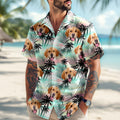 Personalized Dog Photo Hawaiian Shirt Custom Gift for Dog Lovers HN590 - AOP Hawai Shirt GradoCreations