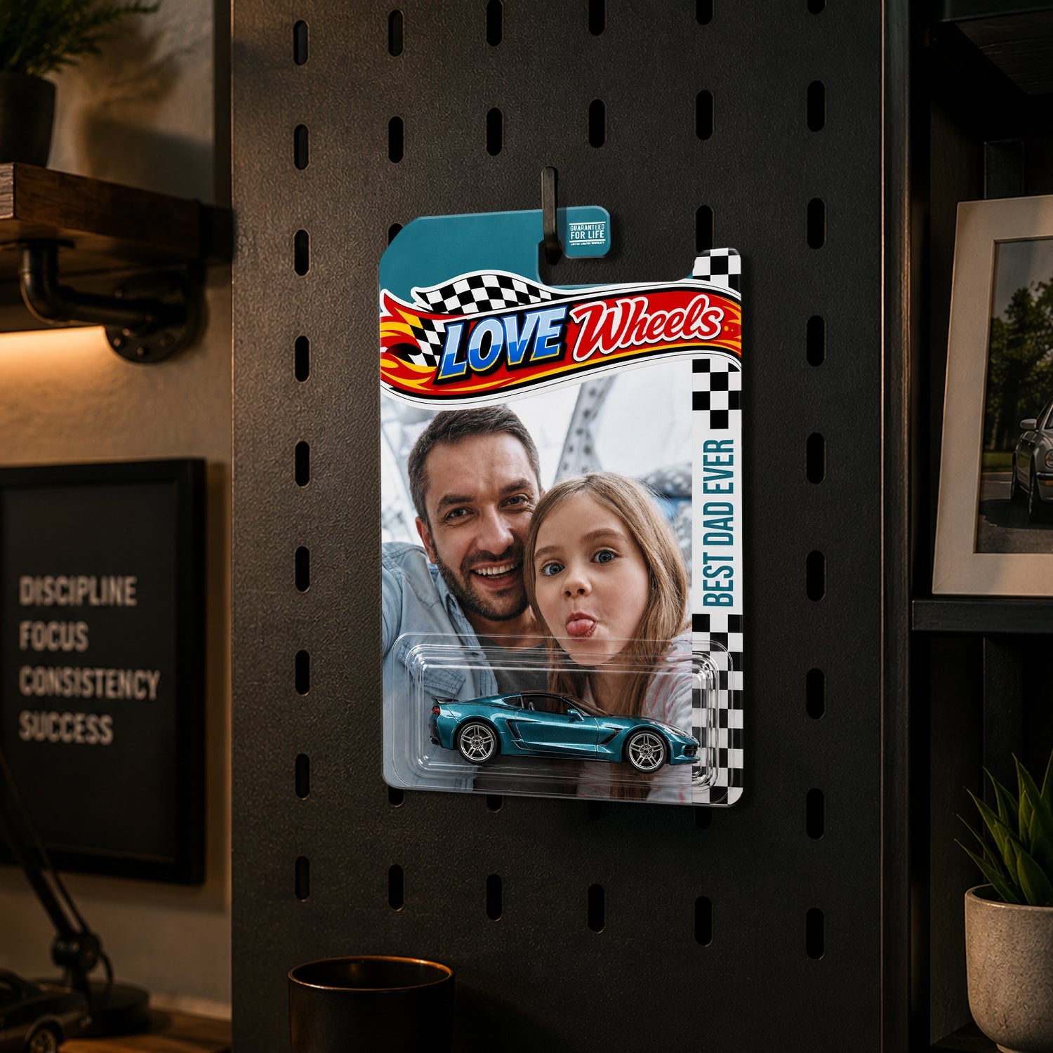 Personalized Photo Diecast Car Keepsake Gift for Dad HN590 - Hot Wheels GradoCreations