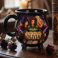 Personalized Cauldron Coffee Mug Custom Name Gift for Her Cauldron Coffee Mug GradoCreations