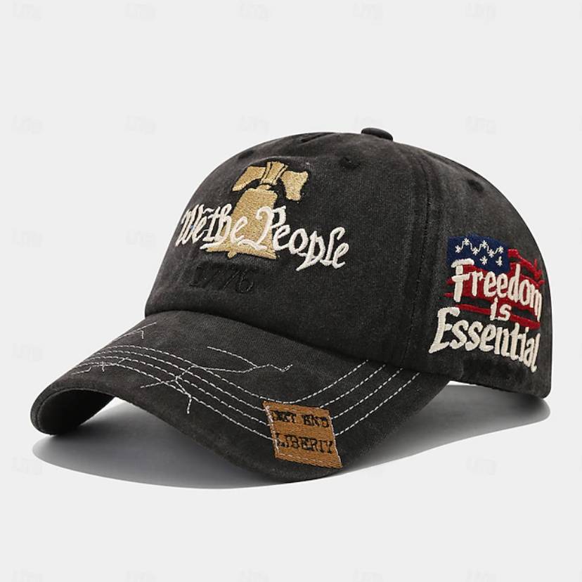 Personalized USA 250th Anniversary Embroidered Cap Gift HN590 - Embroidery Hat Josh GradoCreations