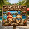 Personalized Metal Sign Annoying Each Other Gift for Couples