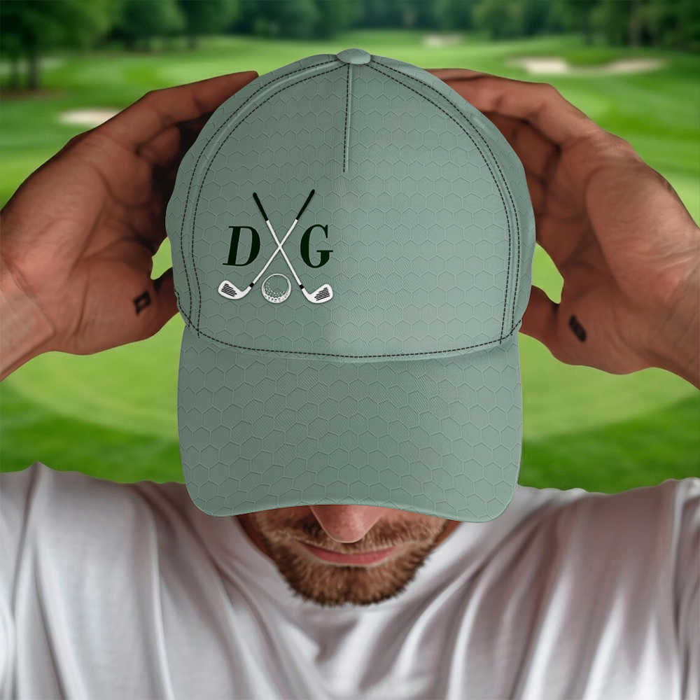 Personalized Monogram Classic Cap Custom Gift for Golf Lovers HN590 - AOP Cap GradoCreations