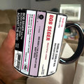 Bob Seger Cassette Accent Mug Ceramic Retro Gift GradoCreations