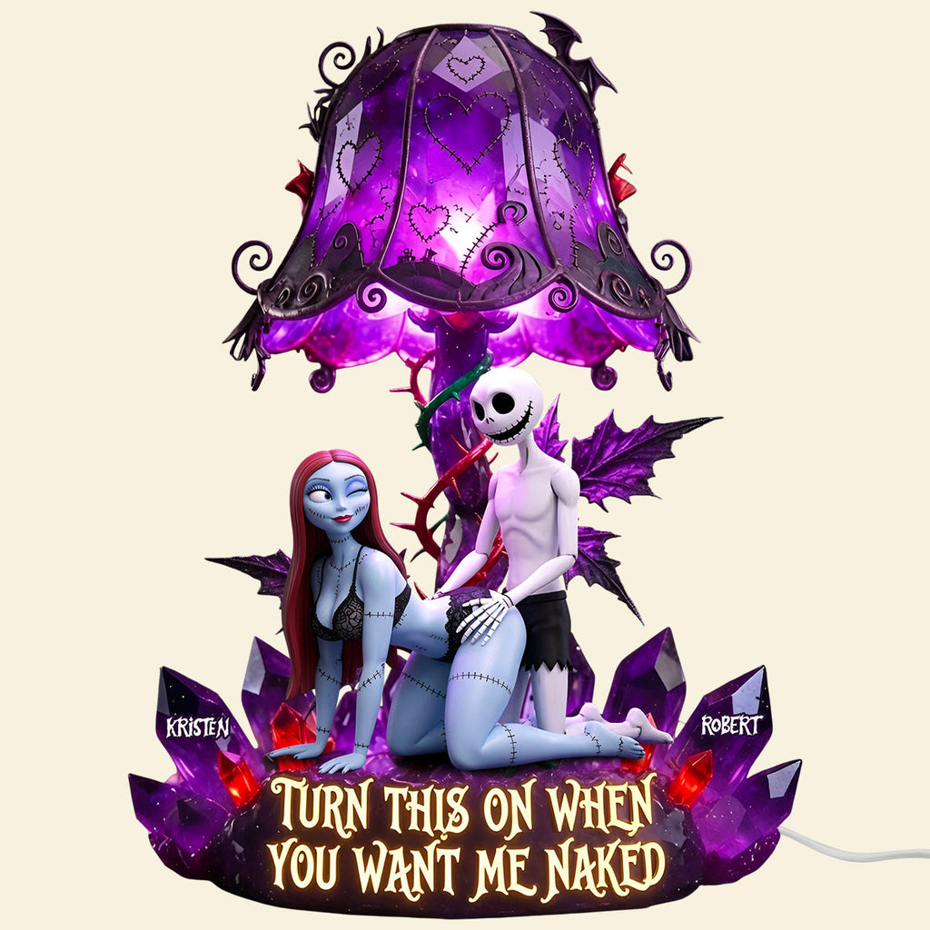 Personalized Spooky Acrylic Light Box Unique Couple Gift