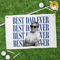 Personalized Vintage Photo Golf Towel Gift for Dad's Day HN590 - Golf Towel GradoCreations