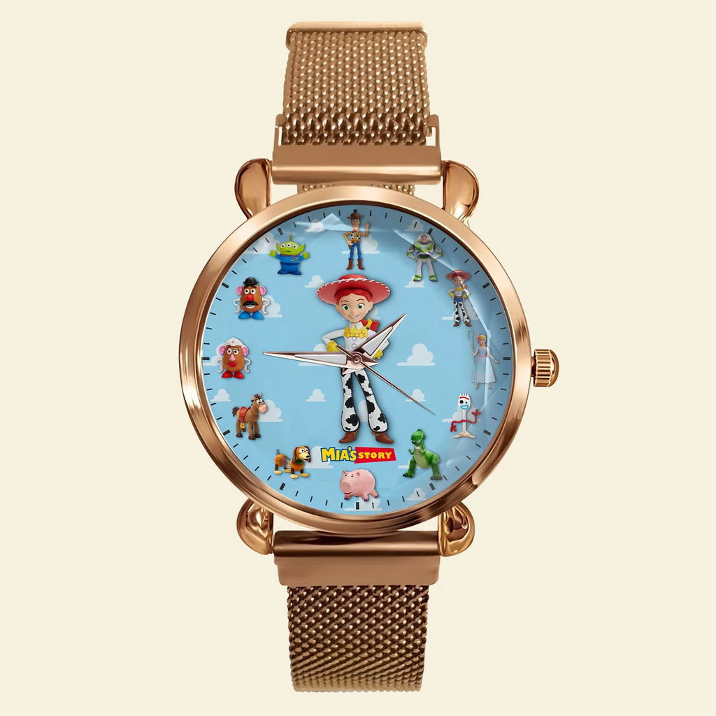 Personalized Women’s Cartoon Character Hand Watch Gift for Movie Fans