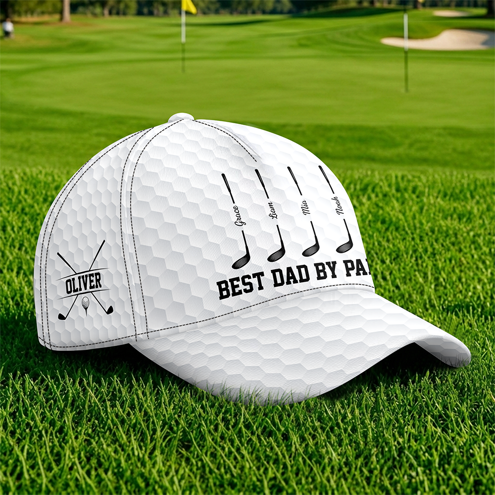 Personalized Golf Cap for Dad Custom Name Gift Idea HN590 - AOP Cap GradoCreations