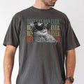 Personalized Vintage Photo Comfort Shirt Gift for Cat Dad Comfort Shirt GradoCreations