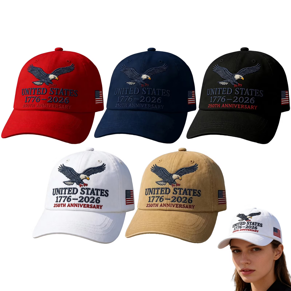 Personalized 250th Anniversary Cap Custom Name Gift for Dad HN590 - AOP Cap GradoCreations