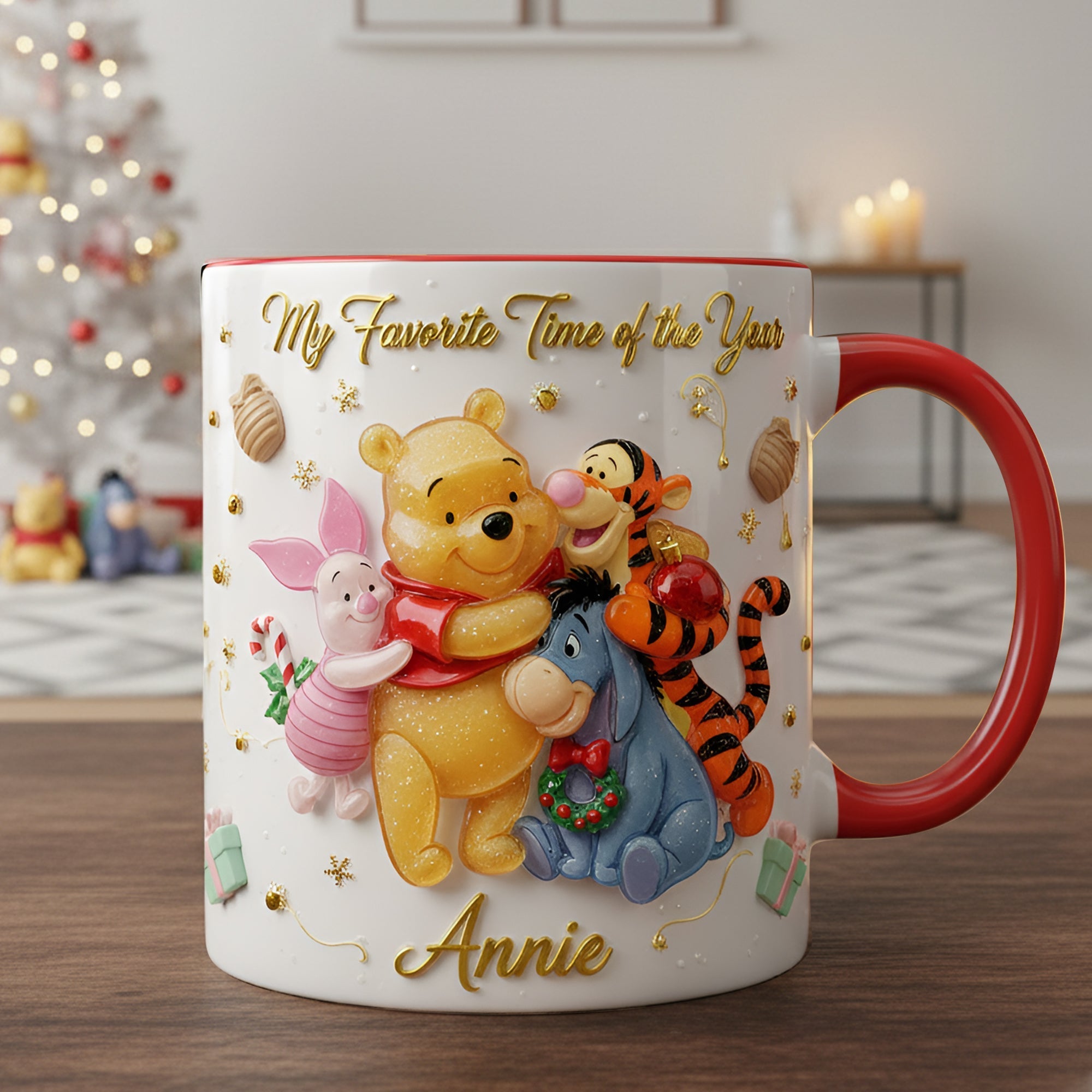 Personalized Disney Mug My Favorite Time of Year Gift for Kids