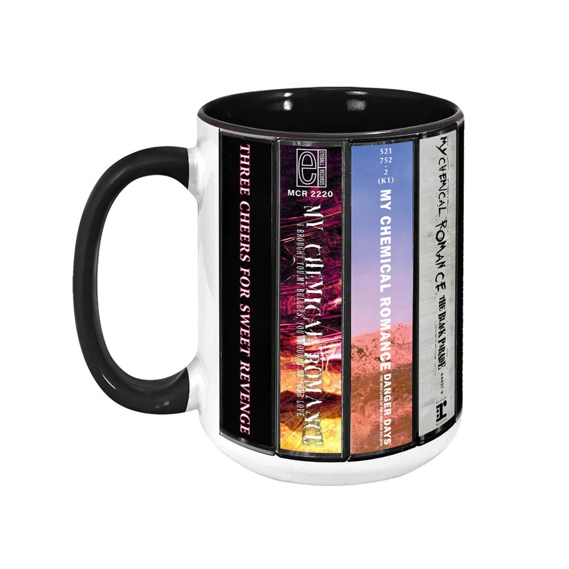 My Chemical Romance Cassette Accent Mug Retro Ceramic Gift GradoCreations