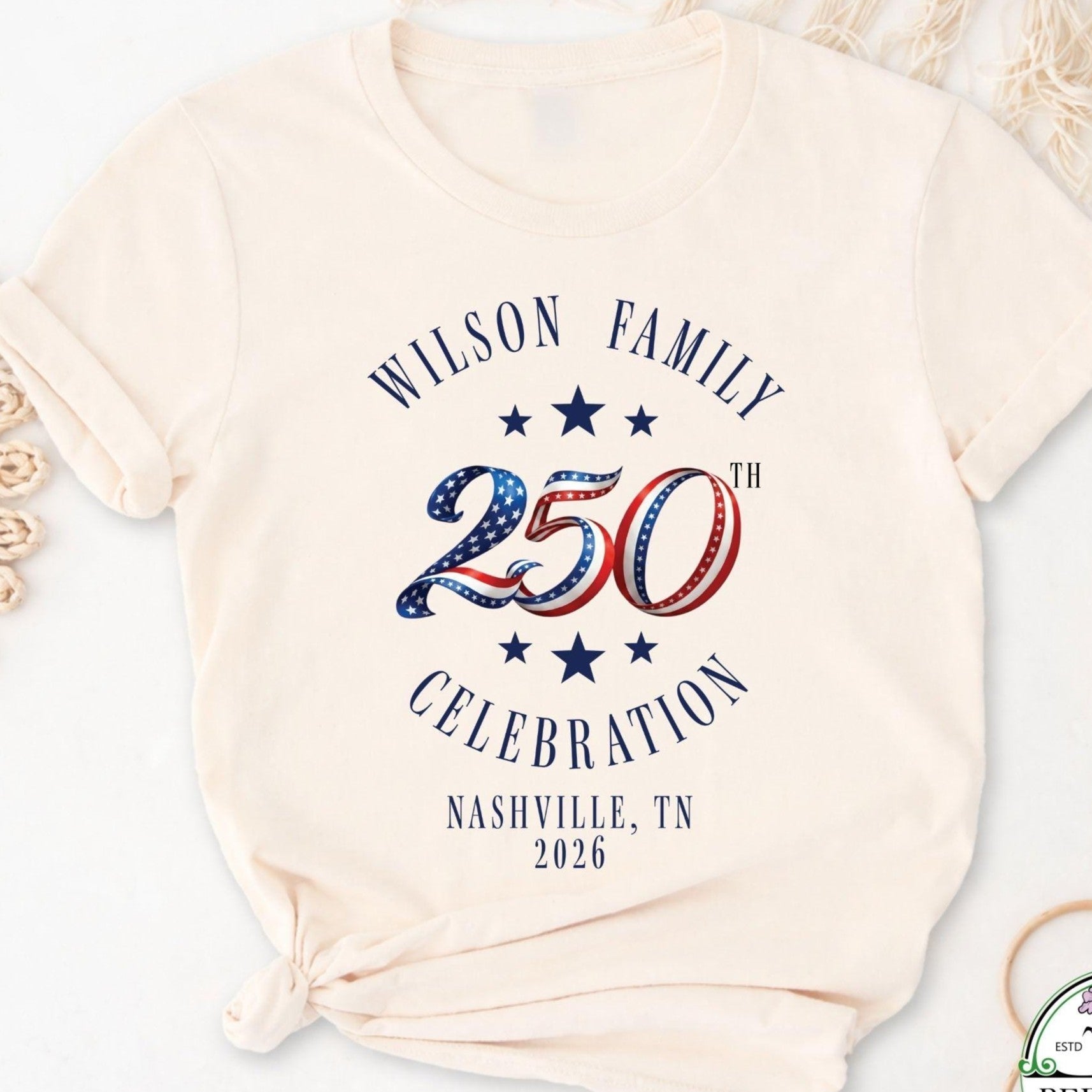 Personalized 250th Celebration T-Shirt Custom Family Gift HN590 - Tshirt GradoCreations