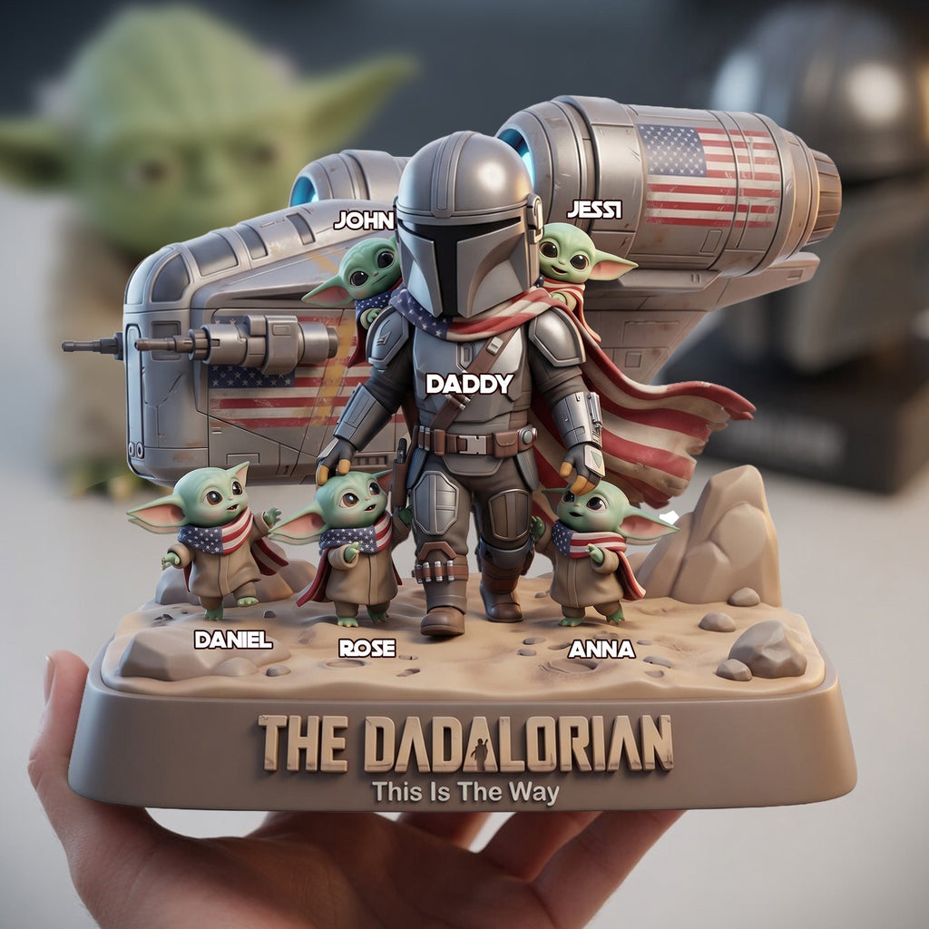 Personalized Acrylic Plaque Gift for Dad | Movies Fan Decor