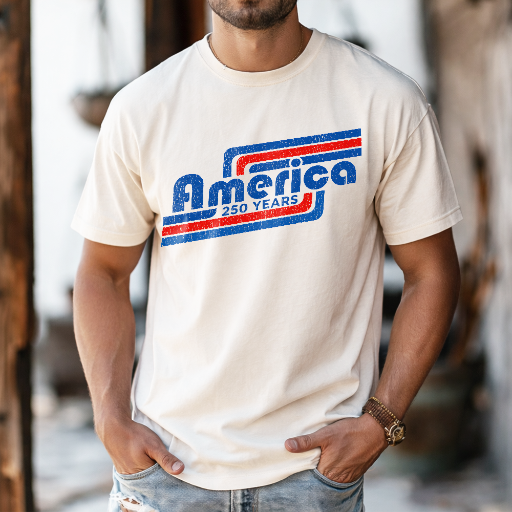 Personalized America 250 Years Comfort Shirt Gift for Dad Comfort Shirt GradoCreations