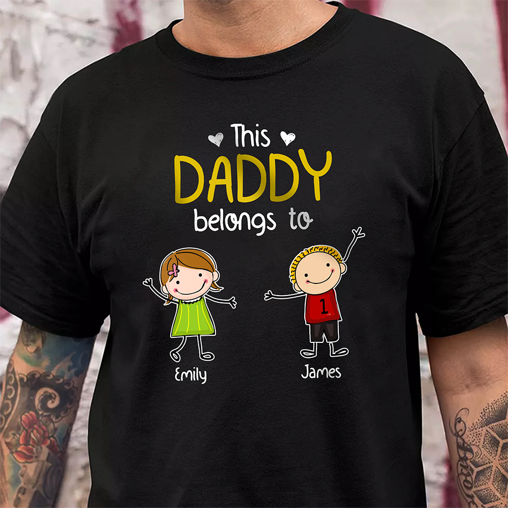 Personalized Funny Dark Shirt Gift for Dad | Father's Day HN590 - Tshirt GradoCreations
