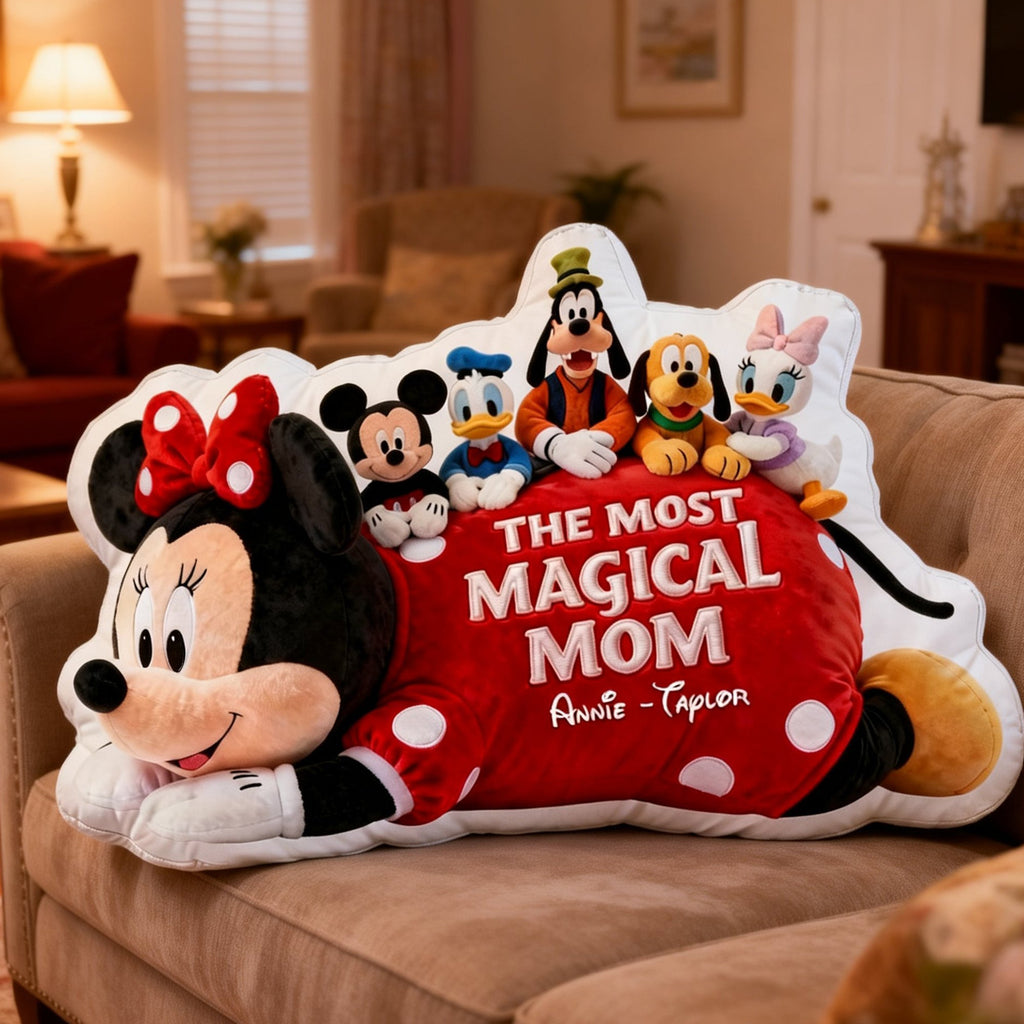 Personalized Magical Mom Custom Shaped Pillow Gift for Mom