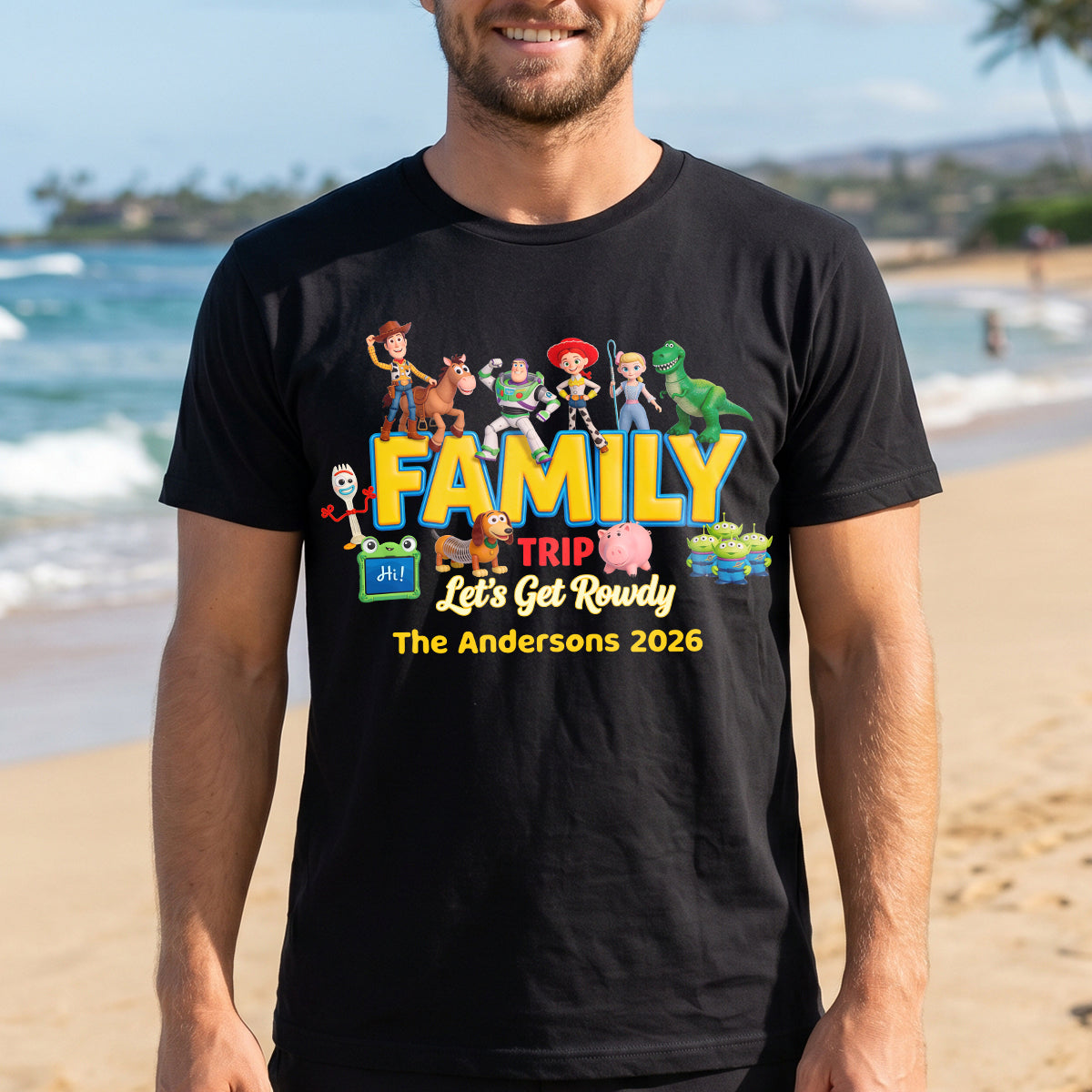 Personalized Family Trip Shirt Custom Names Travel Gift