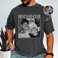 Personalized Vintage Photo Comfort Shirt Gift for Dad Comfort Shirt GradoCreations
