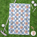 Personalized Golf Towel Custom Baby Face Gift for Dad HN590 - Golf Towel GradoCreations
