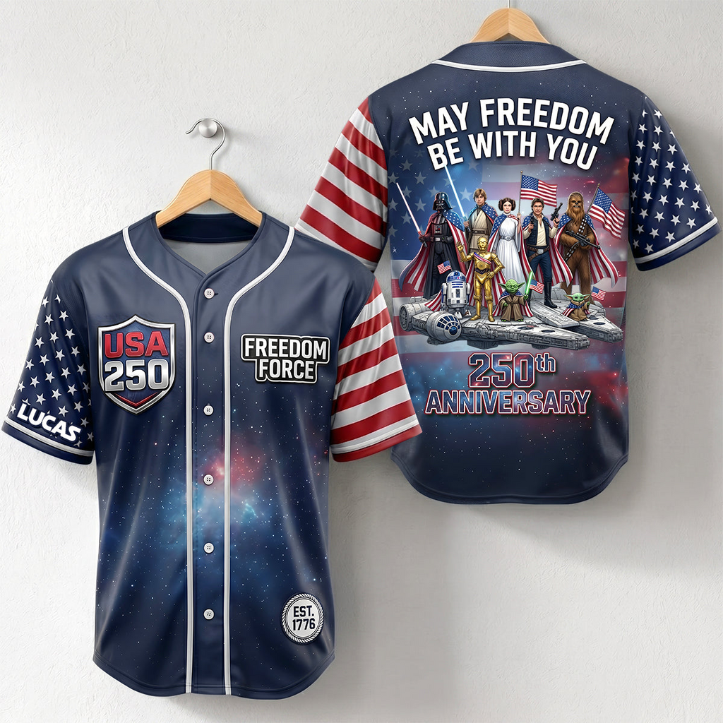 Personalized Galaxy Star Baseball Jersey Gift for Patriots