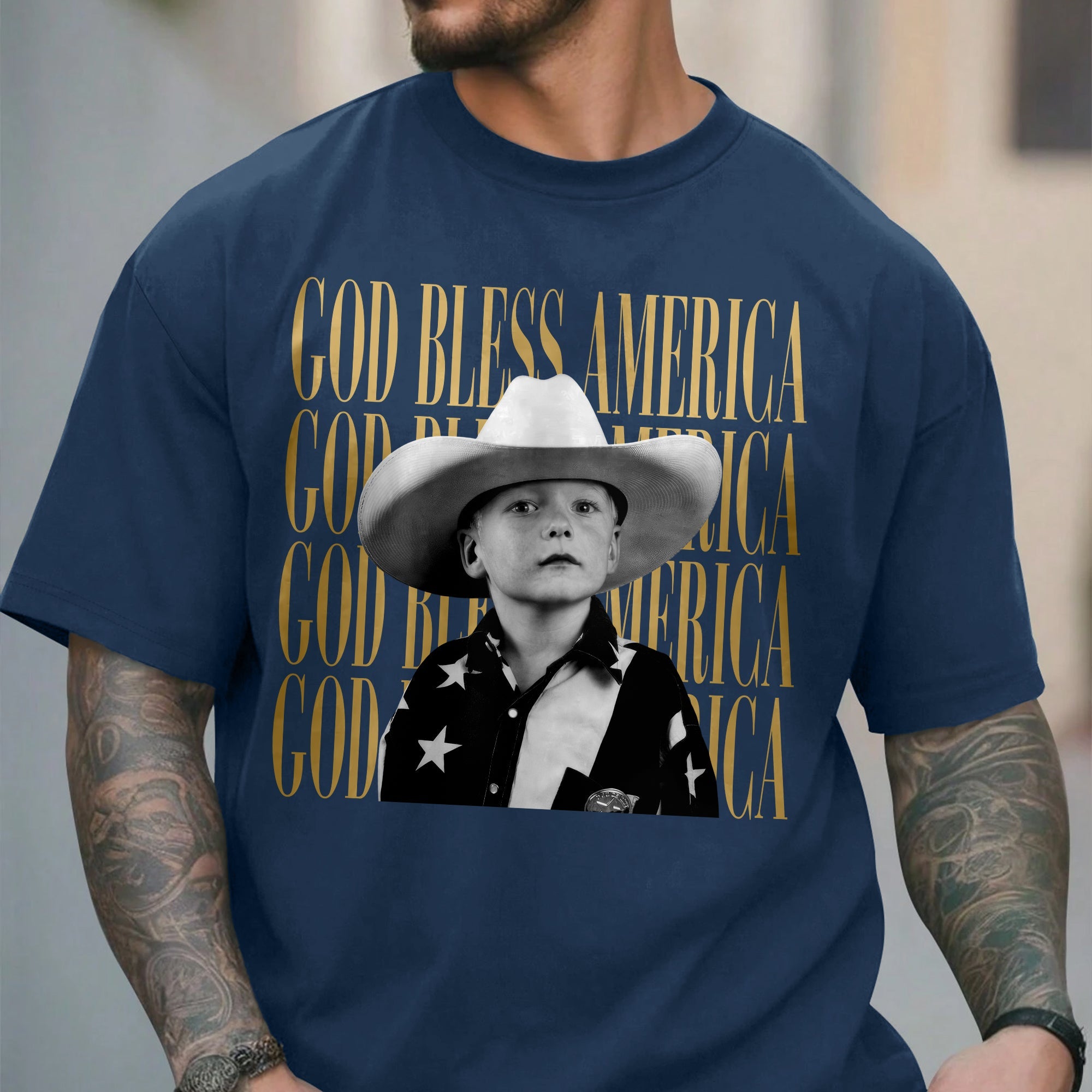 Custom Photo Vintage Comfort Shirt 250th Birthday Gift for Dad Comfort Shirt Back GradoCreations