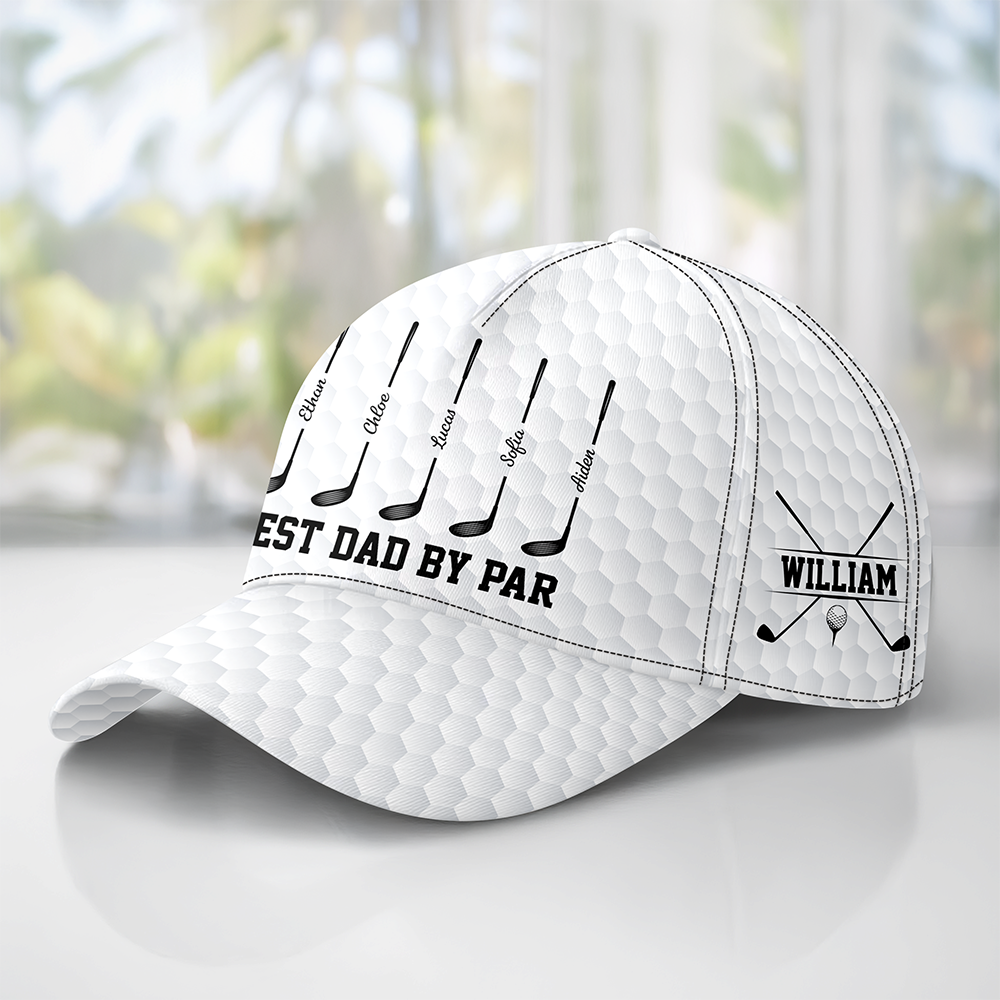Personalized Golf Cap for Dad Custom Name Gift Idea HN590 - AOP Cap GradoCreations