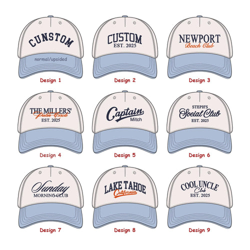 Personalized 90s Vintage Trucker Hat Gift for Family Golf Lovers HN590 - Trucker Hat Fix GradoCreations