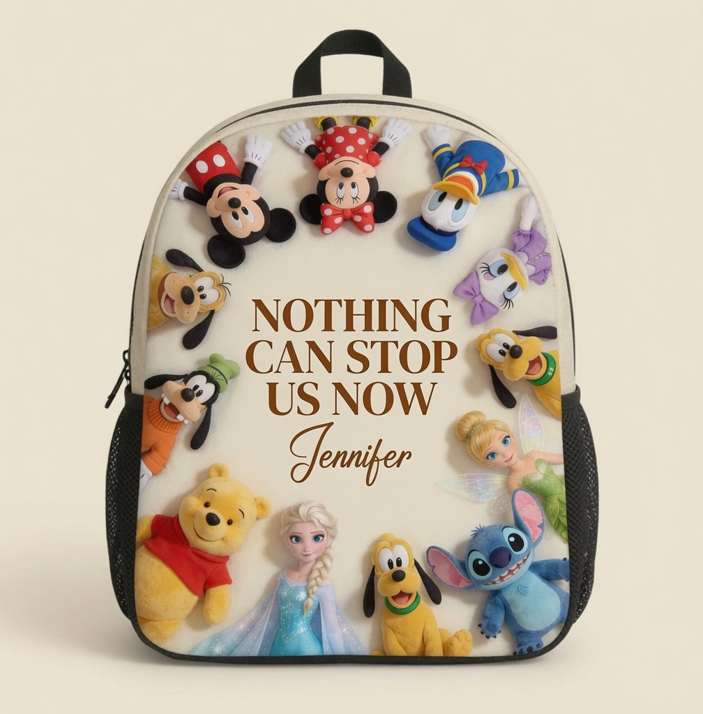 Personalized Disney School Backpack Lunch Bag Pencil Case | Girls Gift School Backpack GradoCreations