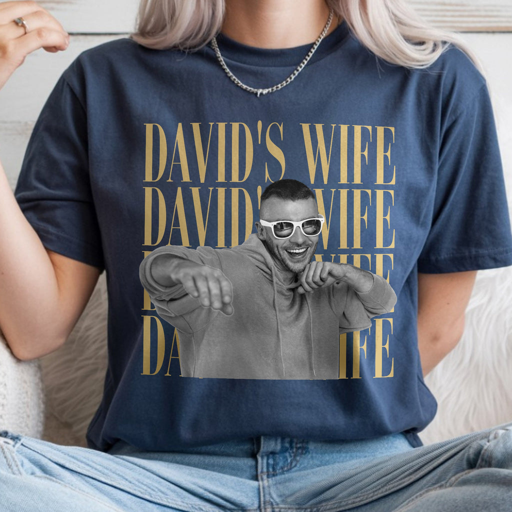 Personalized Vintage Photo Comfort Shirt Gift for Husband/Wife Comfort Shirt GradoCreations
