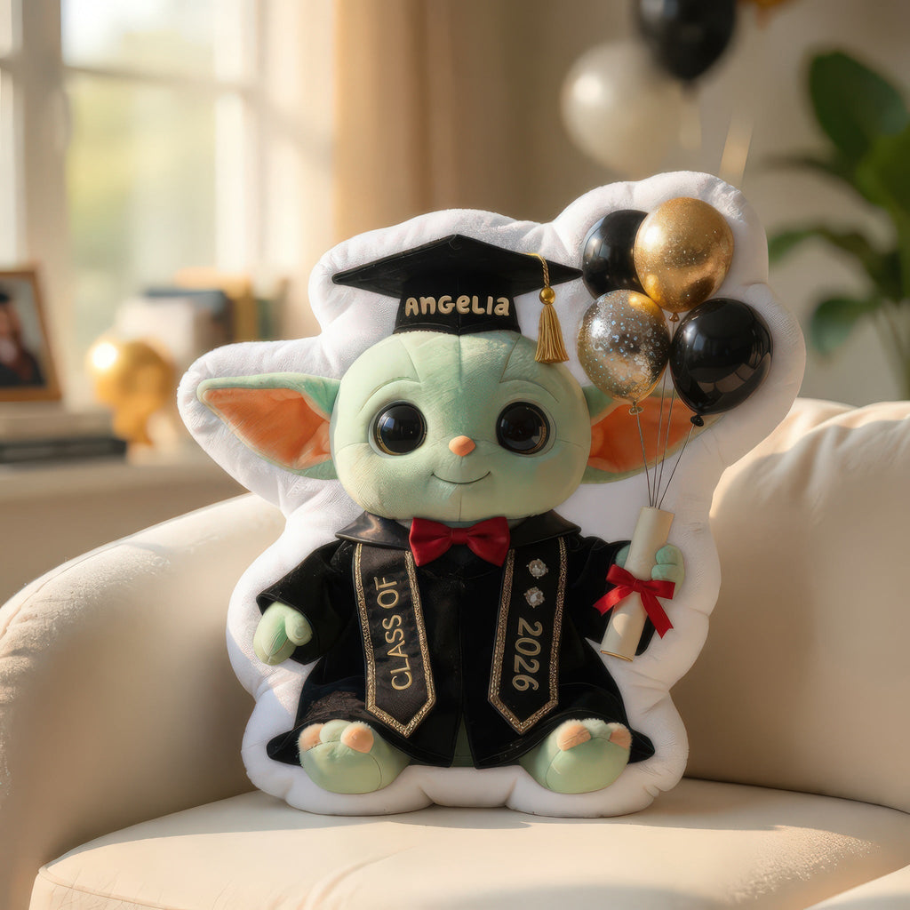Personalized Graduation Scholar Pillow Custom Name Gift for Graduates