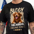 Personalized Dog Photo Shirt Custom Gift for Dog Dad HN590 - Tshirt GradoCreations