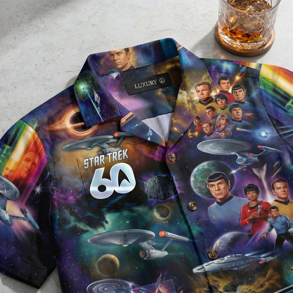 Personalized Cosmic Journey Hawaiian Shirt Gift for Him Hawaiian Shirt GradoCreations