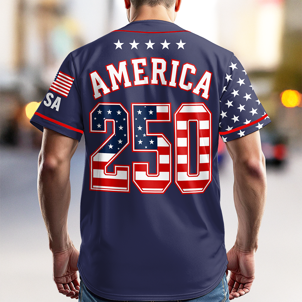 Personalized We The People Baseball Jersey Custom Name 4th of July Gift Jersey Baseball Shirt GradoCreations