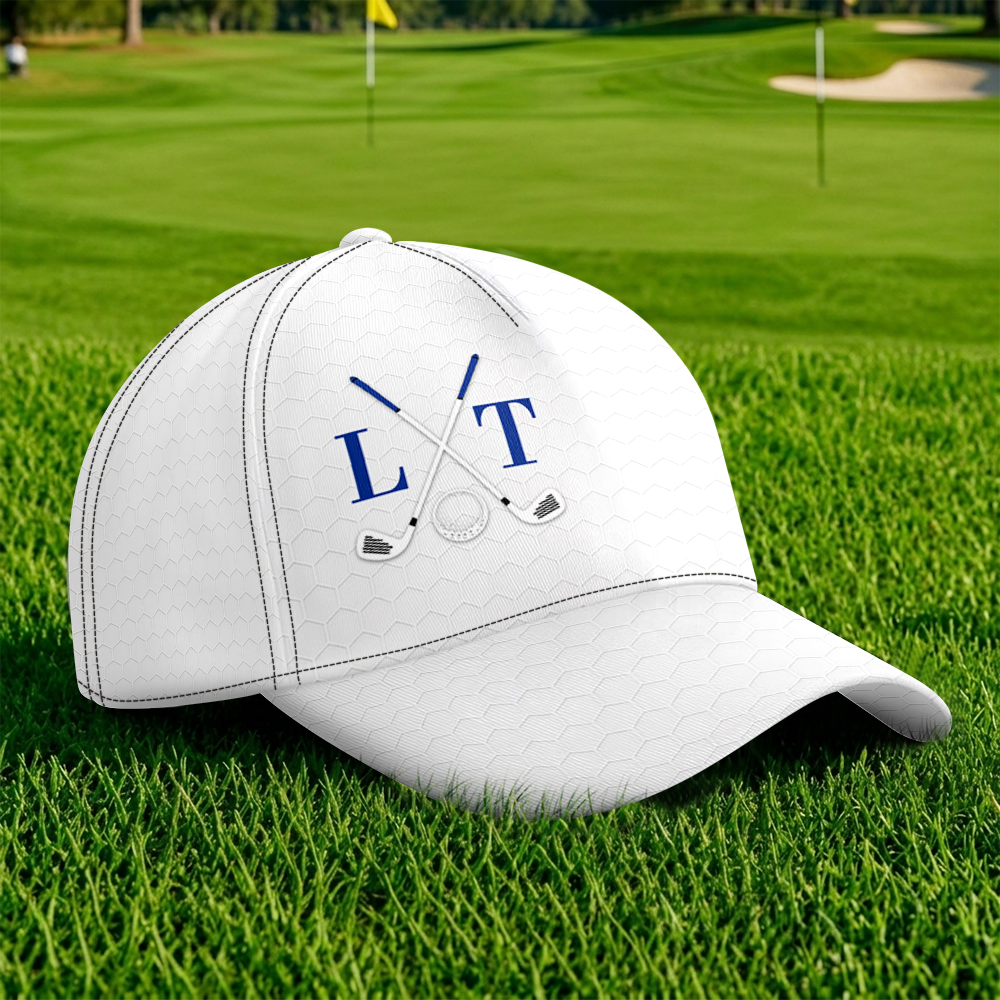 Personalized Monogram Classic Cap Custom Gift for Golf Lovers HN590 - AOP Cap GradoCreations