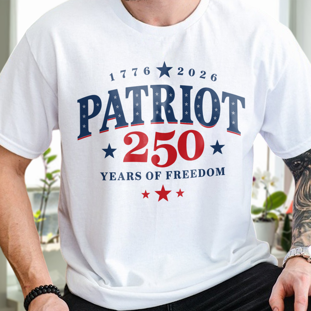 Personalized 250 Years Of Freedom T-Shirt Custom Size Gift HN590 - Tshirt GradoCreations