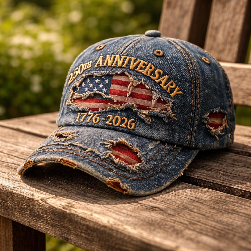 Personalized Independence Day Hat American Flag Cap Gift HN590 - Embroidery Hat Josh GradoCreations