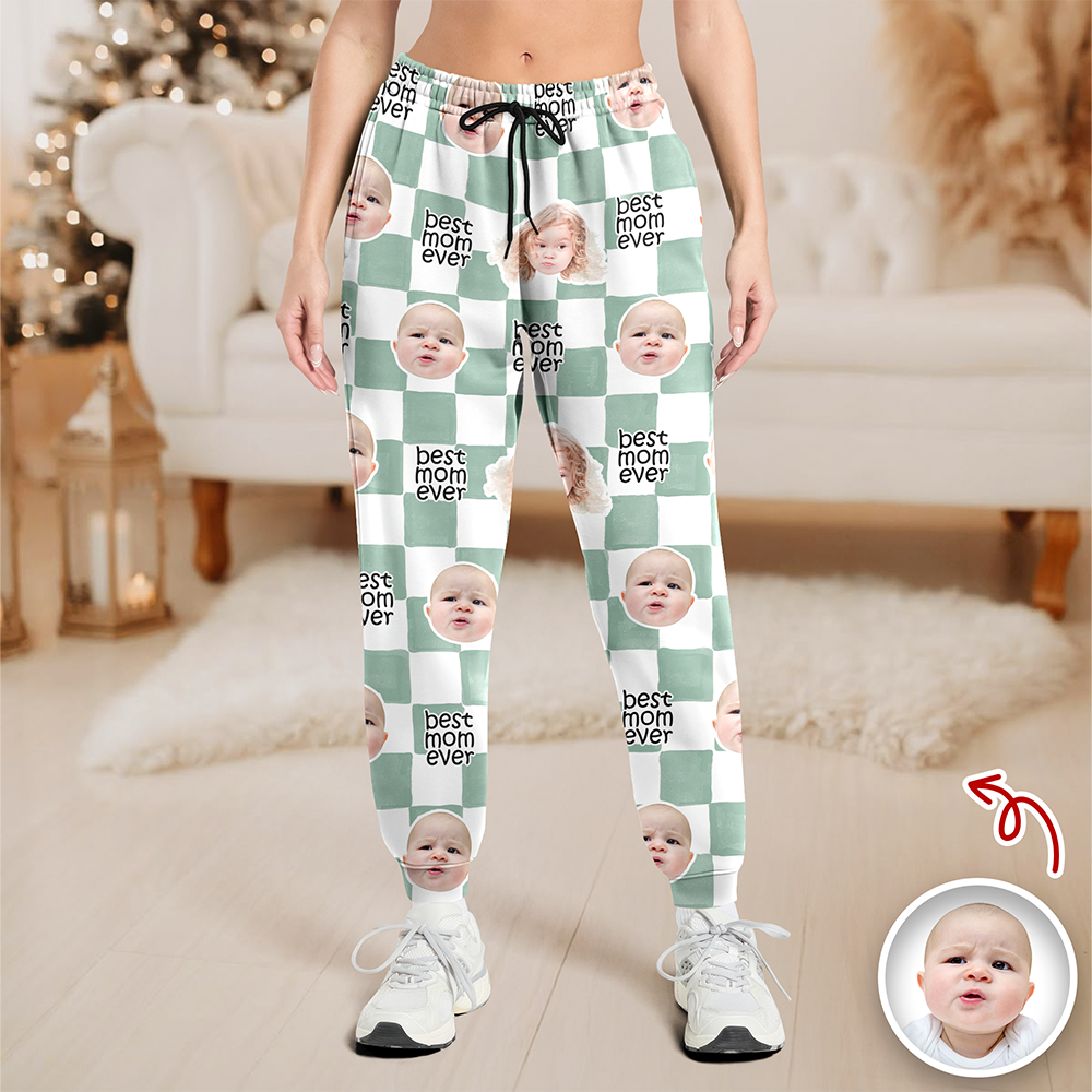 Personalized Retro Sweatpants Custom Photo Gift for Dad HN590 - Sweatpants FIX GradoCreations