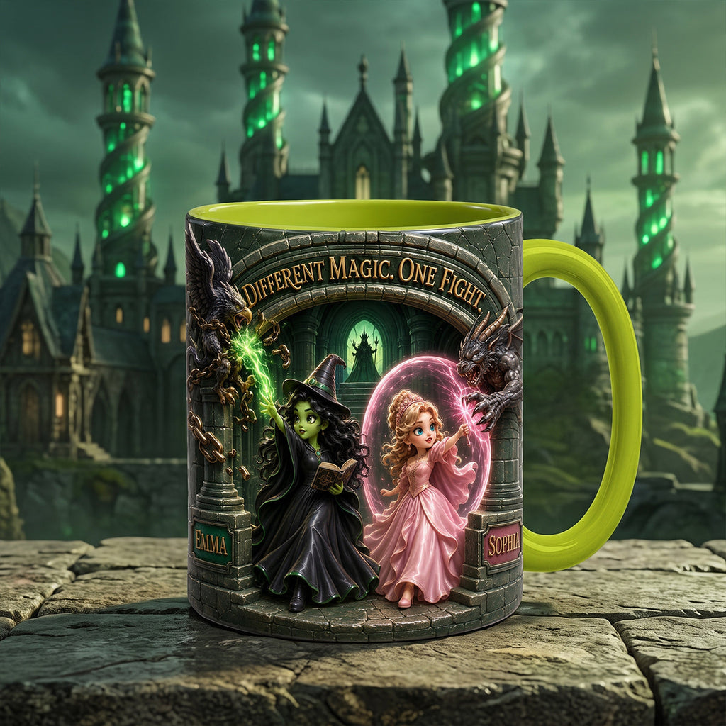 Personalized Witch Themed Coffee Mug Custom Name Gift for Friends Mug GradoCreations