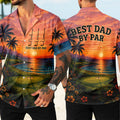 Personalized Hawaii Shirt for Dad Custom Name Golf Gift HN590 - AOP Hawai Shirt GradoCreations