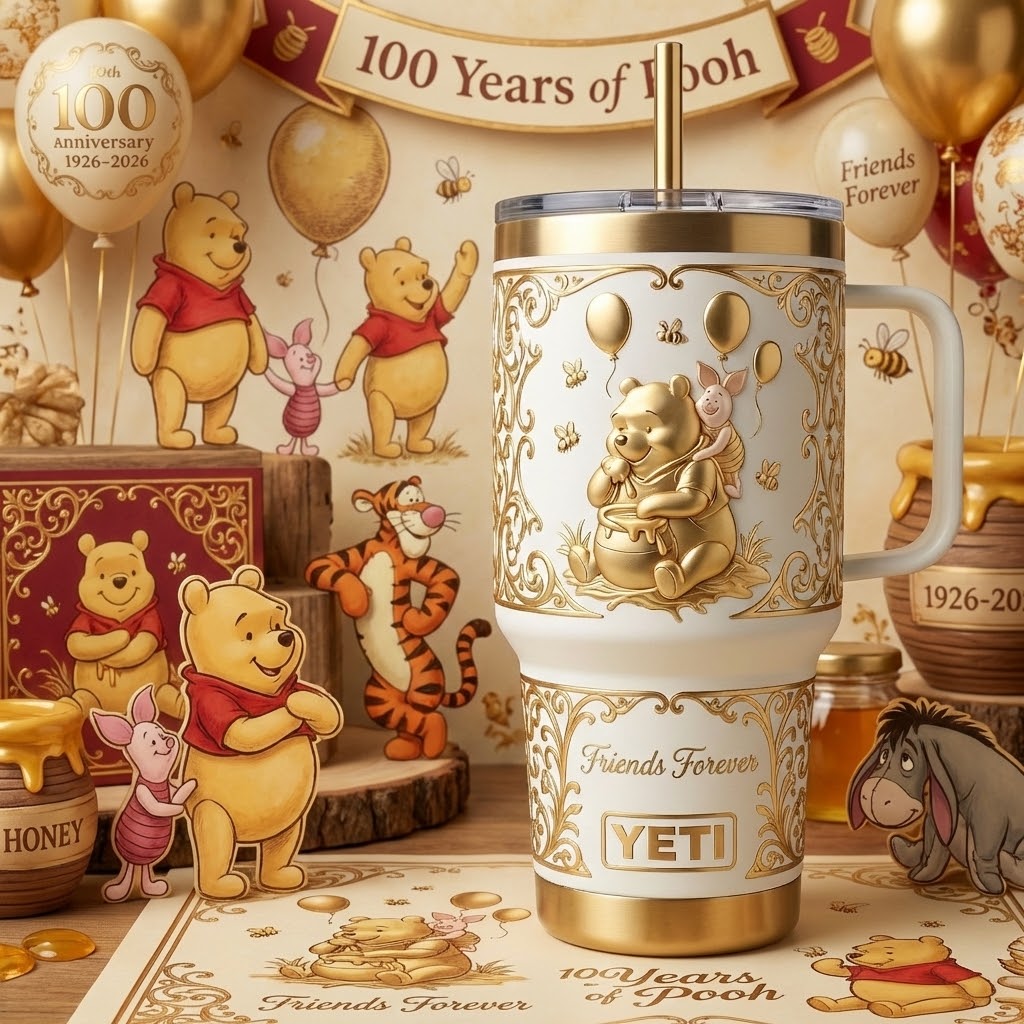 Personalized Honey Bear Tumbler Custom Gift for Movie Fans