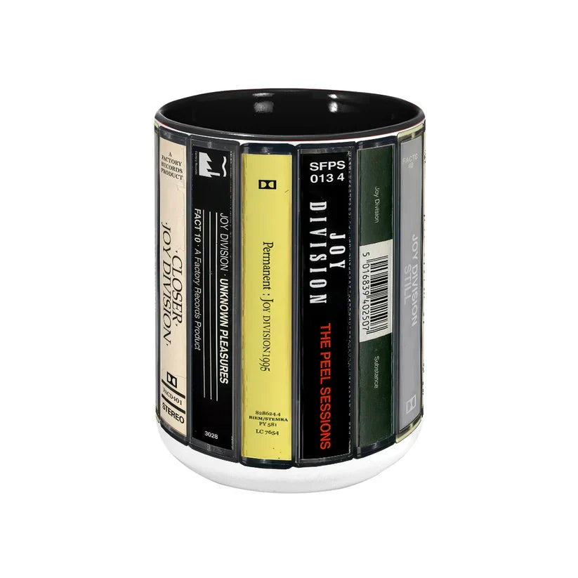 Joy Division Retro Cassette Accent Mug Gift for Music Lovers GradoCreations