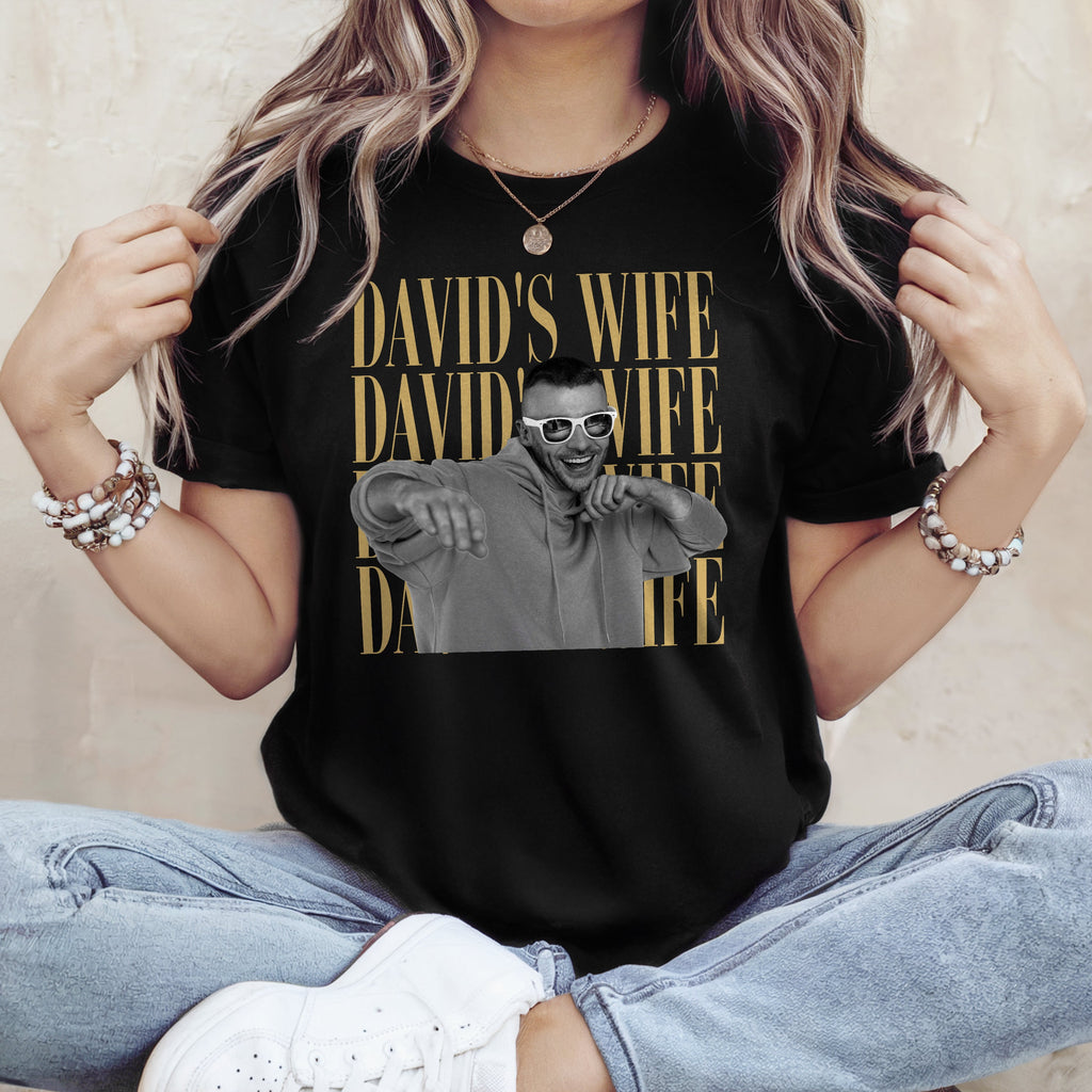 Personalized Vintage Photo T-Shirt Custom Gift for Wife/Husband Anniversary HN590 - Tshirt GradoCreations