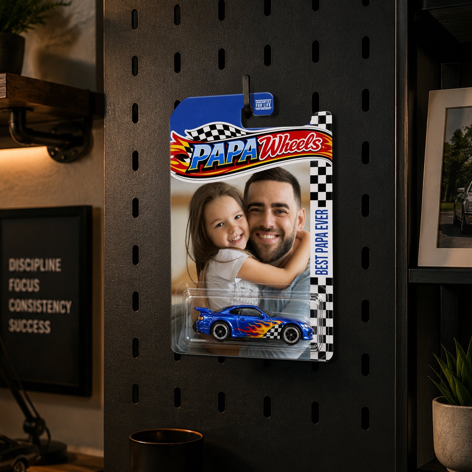 Personalized Photo Diecast Car Keepsake Gift for Dad HN590 - Hot Wheels GradoCreations