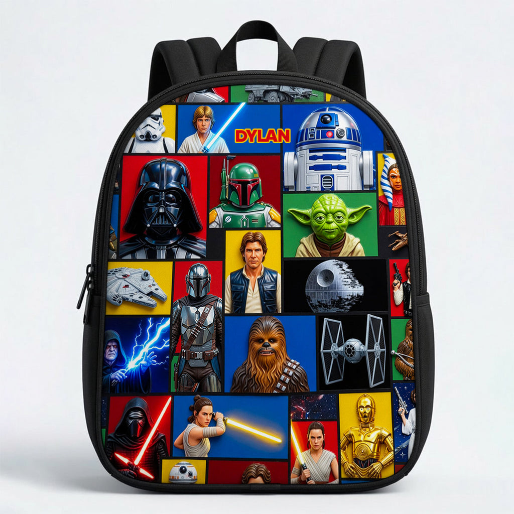 Personalized Star Wars Backpack for Kids with Name | Back to School Gift