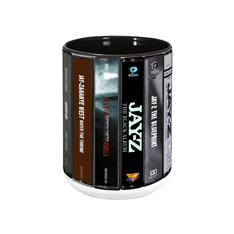Retro Jay-Z Cassette Accent Mug Classic Music Gift GradoCreations