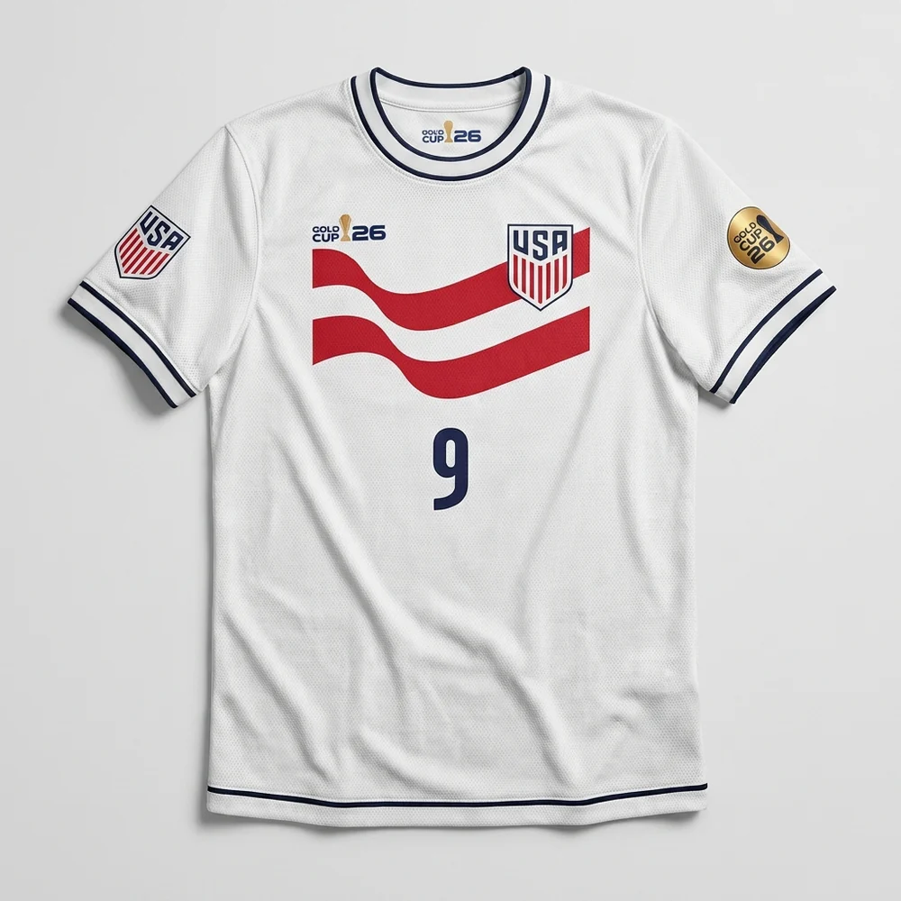 Personalized USA Soccer Jersey Custom Name Gift for Football Fans