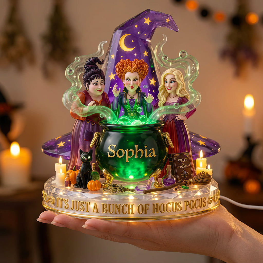 Personalized Acrylic Halloween Light Box Gift for Movie Fans Acrylic Light Box GradoCreations