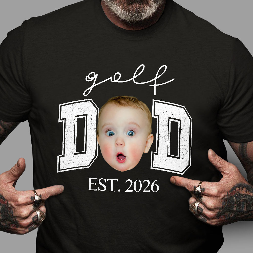 Personalized Photo T-Shirt Gift for Dad Father's Day Custom HN590 - Tshirt GradoCreations
