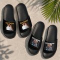 Personalized Slide Sandals Custom Photo Gift for Dad HN590 - Slide Sandals GradoCreations
